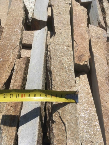 Горбушка златолит золотистый для облицовки купить в Иваново