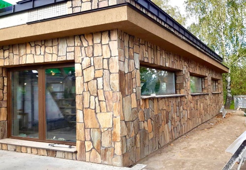 Плитняк кора дерева для фасада купить в Иваново