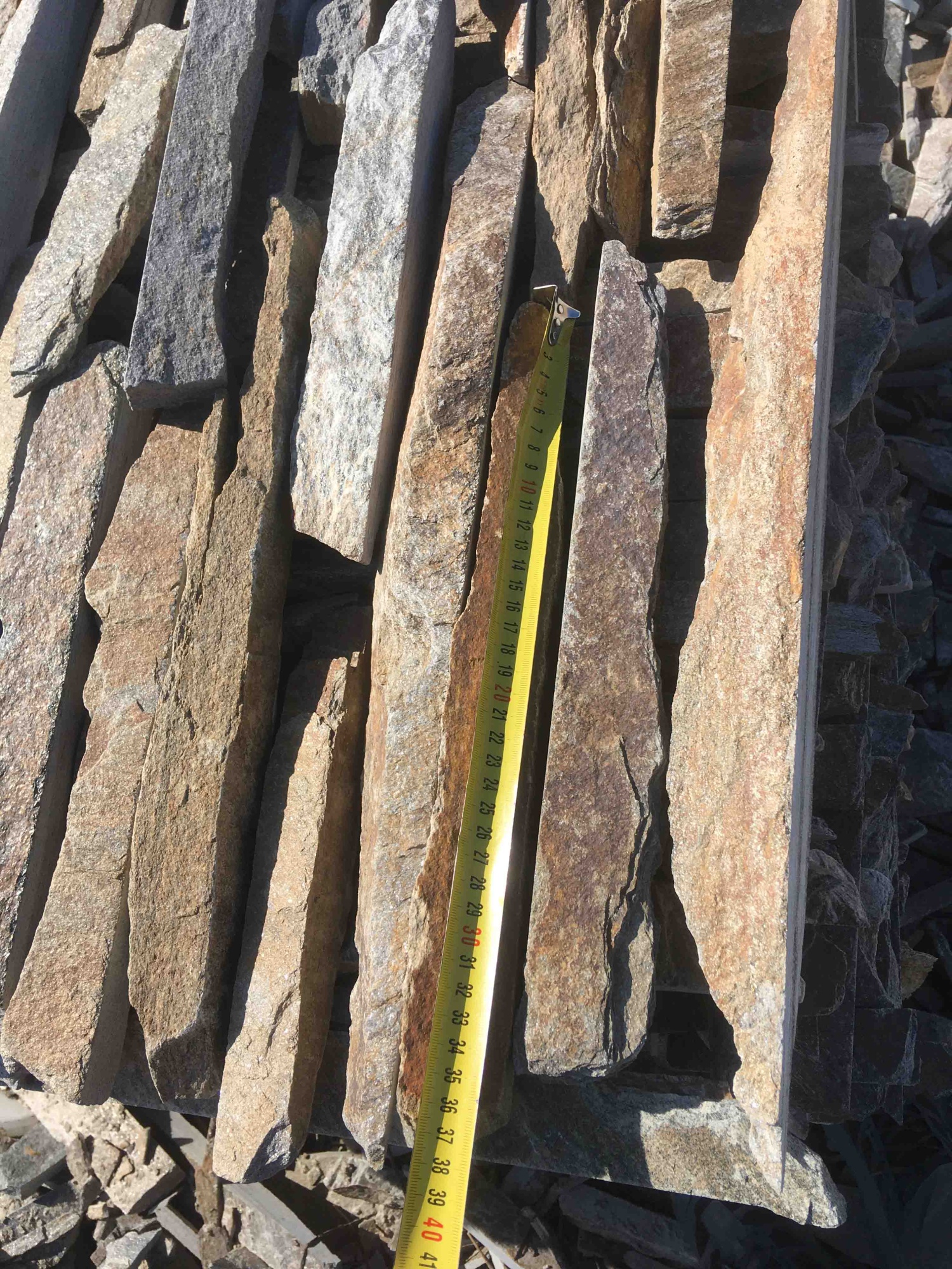 Горбушка златолит мультиколор для облицовки купить в Иваново