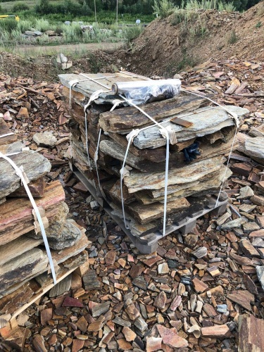 Плитняк кора дерева 50-100мм для пошаговых дорожек купить в Иваново