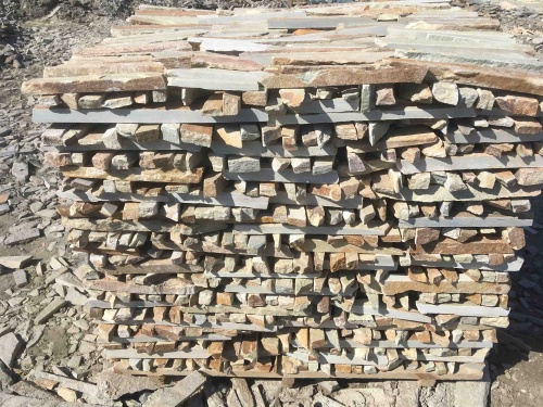 Горбушка златолит золотистый для облицовки купить в Иваново